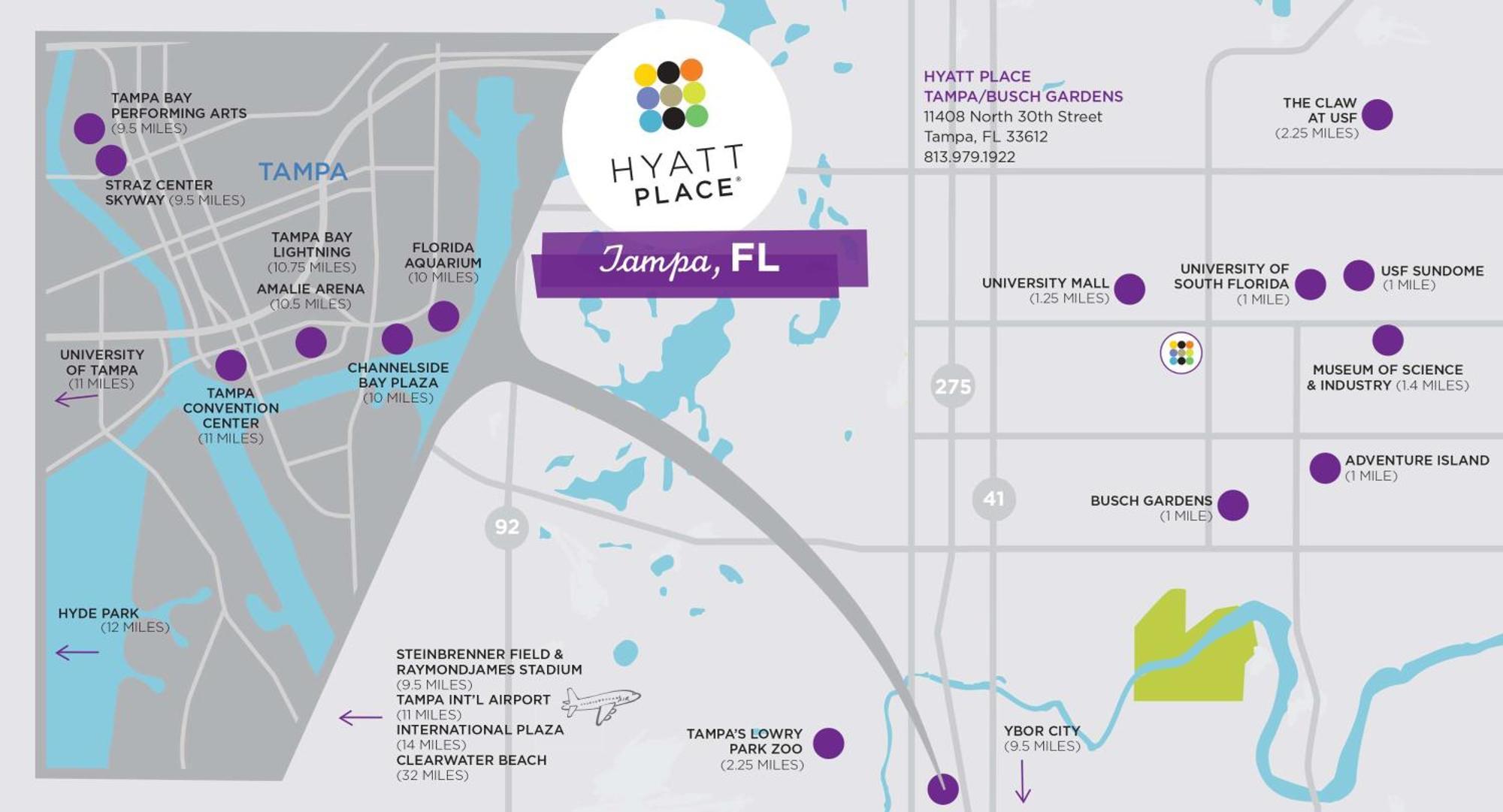 Hyatt Place Tampa Busch Gardens Экстерьер фото